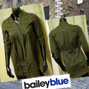 🗺️ Bailey Blue Cadet Military Army Dress Tunic